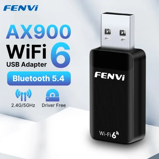 Fenvi AX900 Bluetooth 5.4 USB Адаптер Wi-Fi 6