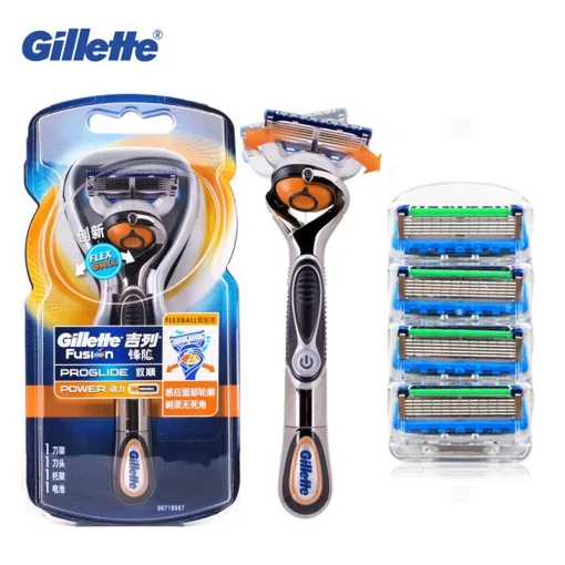 Gillette Фьюжн электробритва с системой Flexball