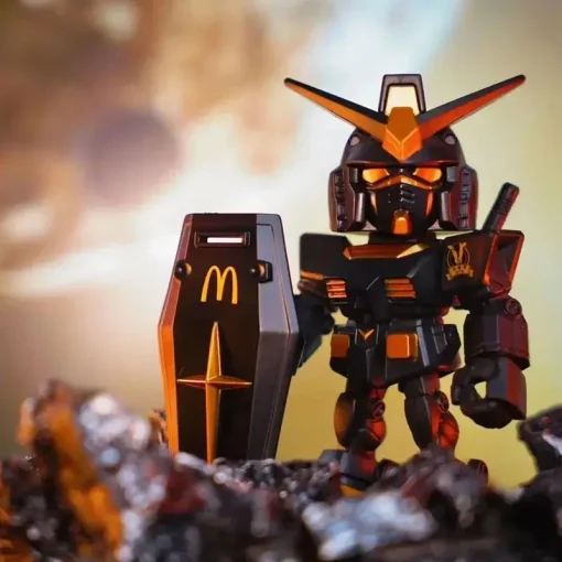 HOT McDonald Gundam Игрушка от Qmsv Rx-78-2 в виде Ангуса