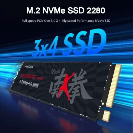 HUADISK NVMe M2 SSD 512 ГБ