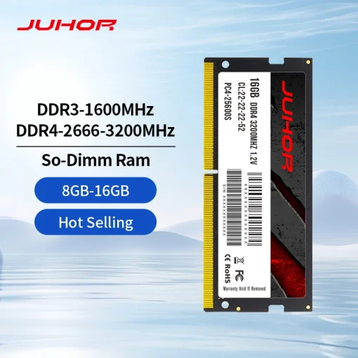 JUHOR Память DDR4 RAM 8GB 16GB