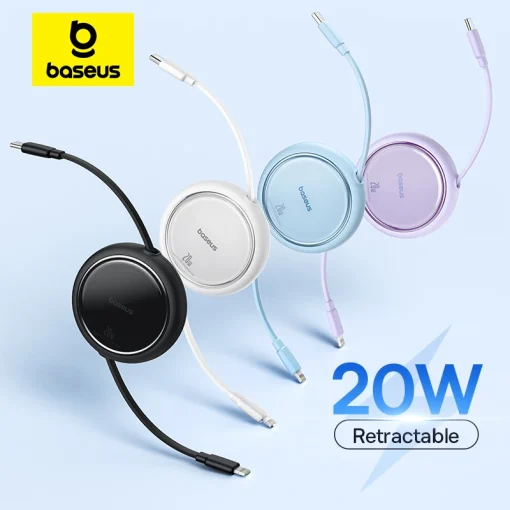 Kabel Baseus Retractable PD 20W USB C