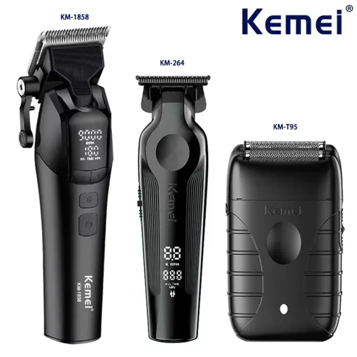 Kemei KM-1858 9000РПМ Машинка для стрижки