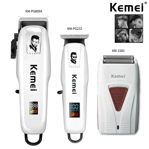 Kemei KM-3382 USB триммер для волос