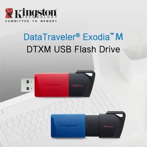 Kingston USB-накопитель DTXM 64ГБ 128ГБ 256ГБ