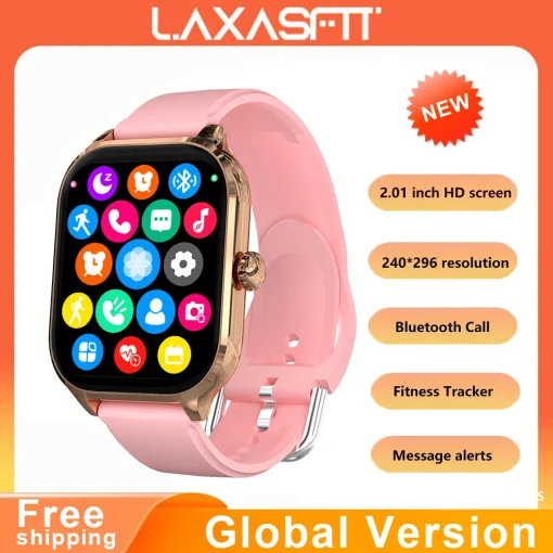 LAXASFIT 2024 Новые модные Smart Watch