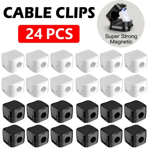 Magnetic Cable Держатели, 2412шт