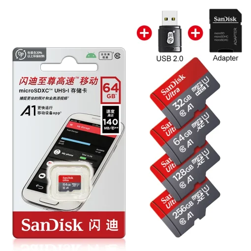 Micro SD-карта памяти TFSD 32GB 64GB 128GB