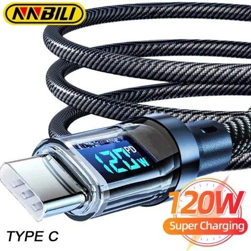 NNBILI 120 Вт USB к Type-C