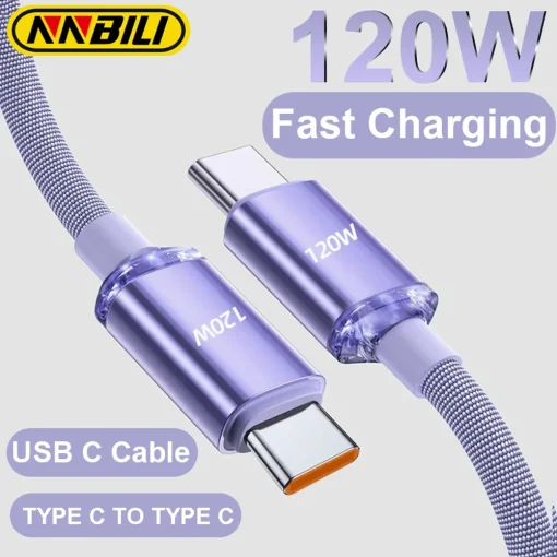 NNBILI Kabel Pengisian Cepat USB C