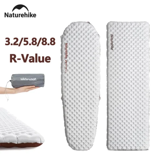 Naturehike Надувной коврик 3.25.88.8 R Value Ультралегкий