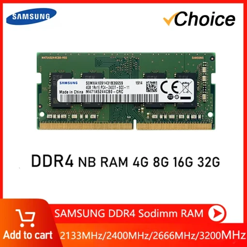 Samsung DDR4 для ноутбуков 48163264 ГБ