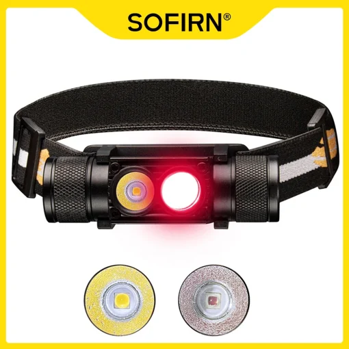 Sofirn H25LR USB-C נטען לפנס לד עם