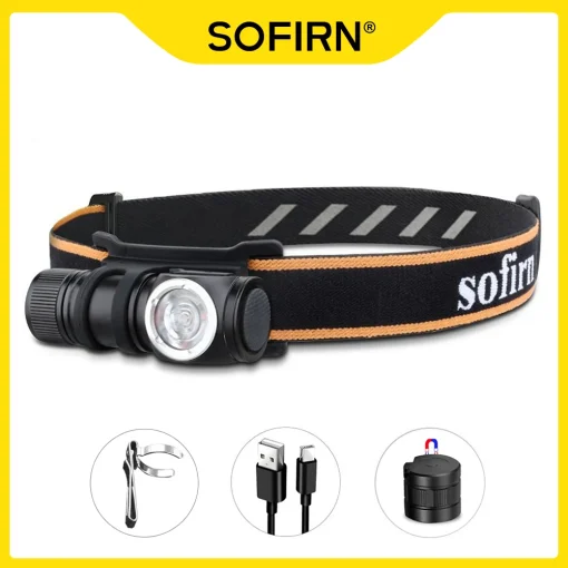 Sofirn HS10 USB Тип-C Светодиодная компактная фара 16340 1100лм LH351D 90CRI