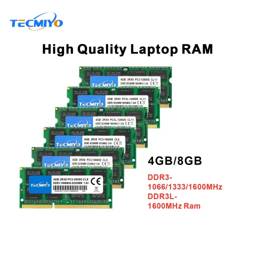 TECMIYO 4816GB SODIMM DDR33L RAM 1.35V