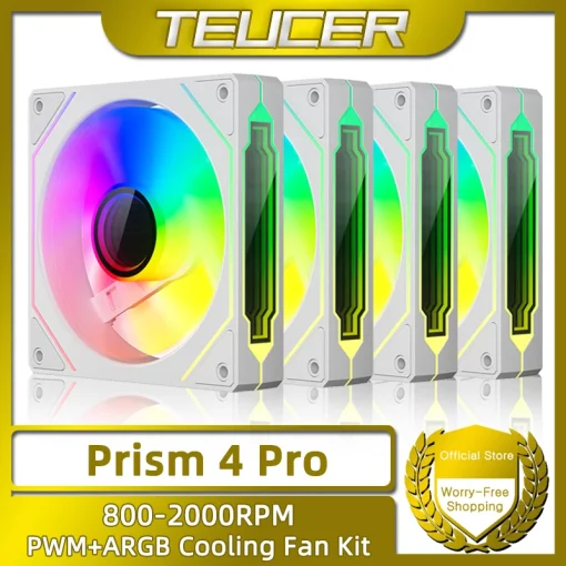 TEUCER Prism4 Pro ARGB комплект вентиляторов 120mm