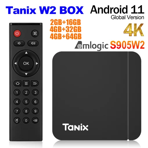 TV приставка Tanix W2 Android 11