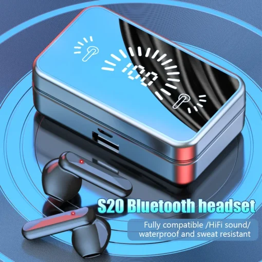 TWS S20 Наушники Bluetooth Беспроводные