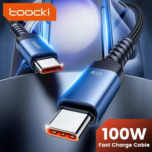 Toocki USB-C 100 Вт к кабелю для MacBook