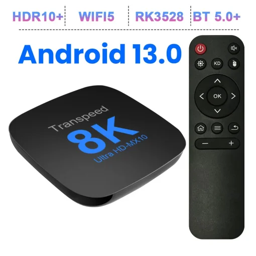 Transpeed TV BOX для Android 13