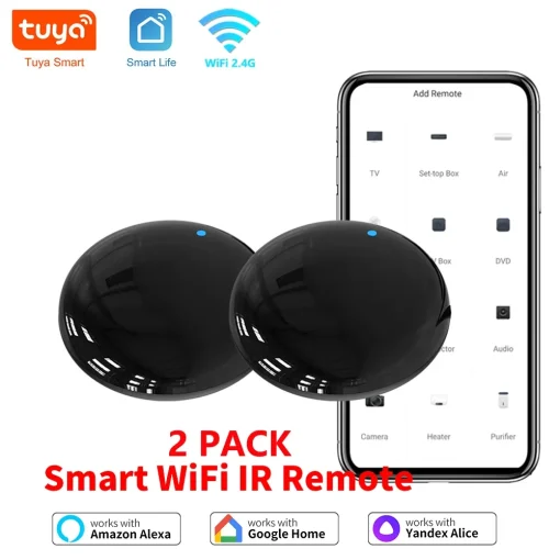 Tuya WiFi ИК-пульт 2PACK для умного дома