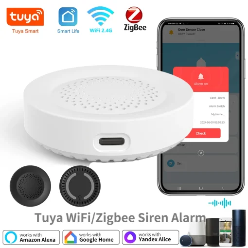 Tuya Zigbee Wi-Fi אזעקת סירנה לחכם