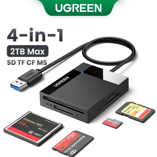 UGREEN 4-в-1 USB3.0 USB-C OTG