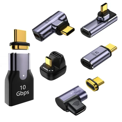 USB Type-C OTG адаптер 100 Вт с магнитом