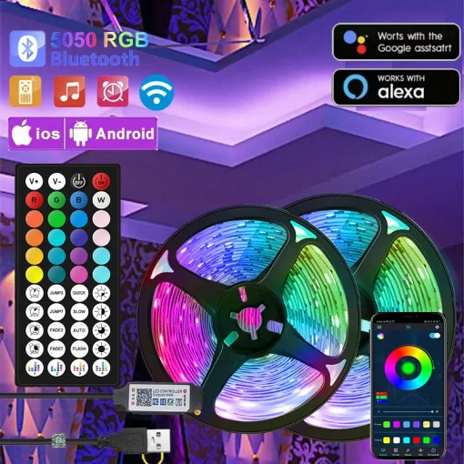 USB Светодиодная лента 1-30M 5V RGB