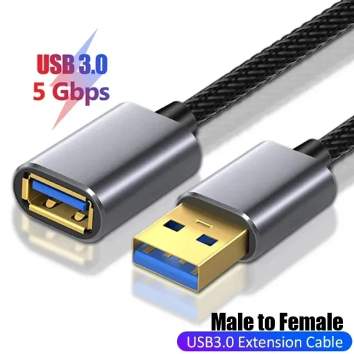 USB-удлинитель мужской-женский