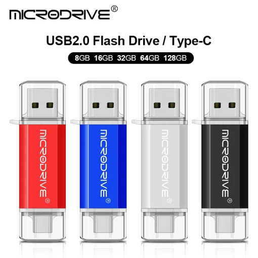 USB-флешка Type-C OTG емкостью 128 ГБ