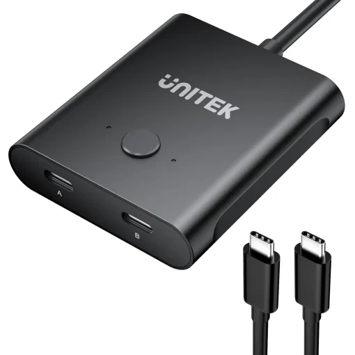 Unitek Двунаправленный USB C KVM коммутатор