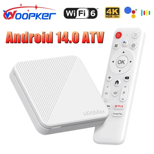 Woopker TV Box Android 14 H96 MAX H313