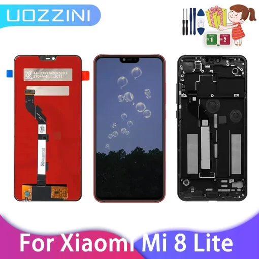 Xiaomi Mi 8 Lite экран, дисплей с сенсором