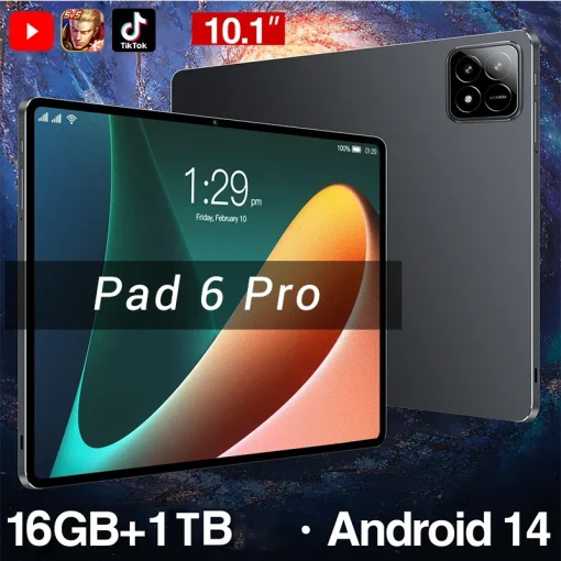 Xiaomi Pad 6 Pro, Android 14, 16+1024