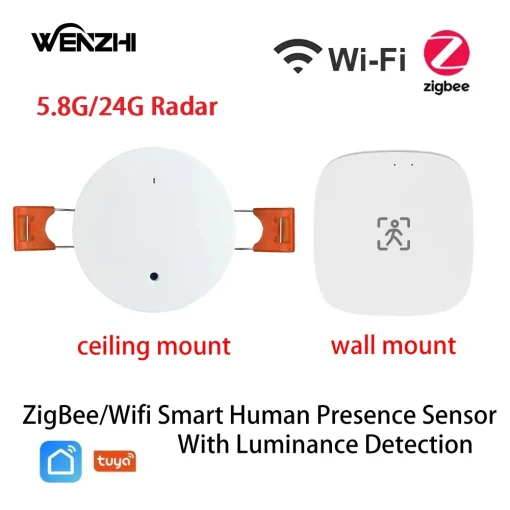 ZigBee Wi-Fi датчик движения MmWave+