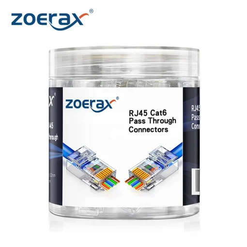 ZoeRax - RJ45 Cat6 100-Pack מודולרי