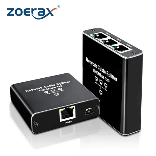 ZoeRax RJ45 Сплиттер 1 на 234