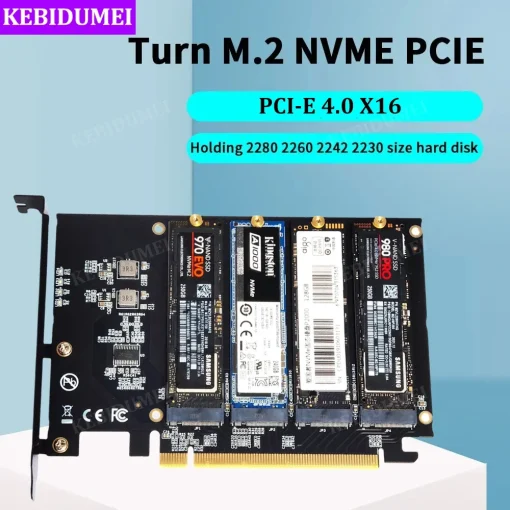 Адаптер M.2 NVME на PCIe 4.0 3.0