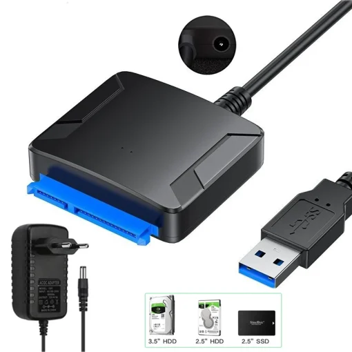 Адаптер SATA для кабеля USB 3.0