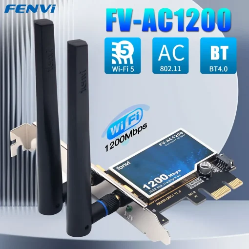 Адаптер беспроводной сети FENVI AC1200 PCI-E