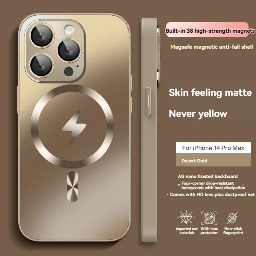 Беспроводная зарядка New Desert Gold Magsafe