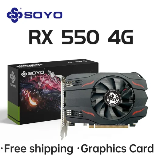 Видеокарта SOYO AMD Radeon RX550