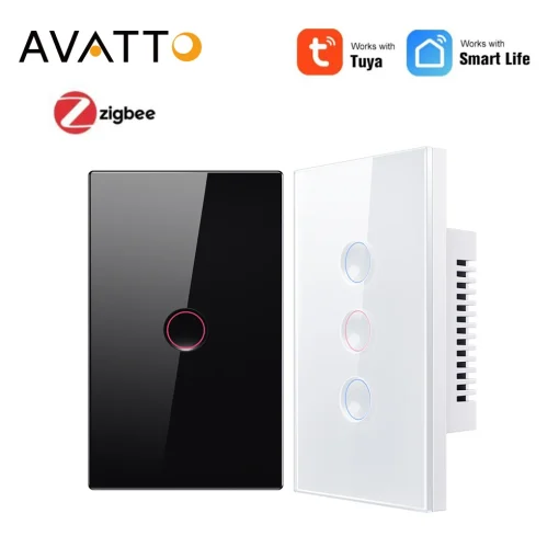 Выключатель AVATTO Tuya Zigbee Smart Groove