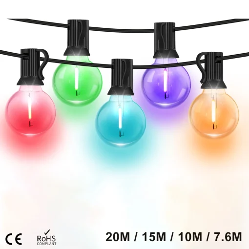 Гирлянды уличные LED RGB IP44