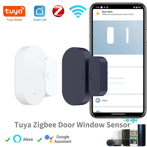 Датчик двери и окна Tuya Zigbee