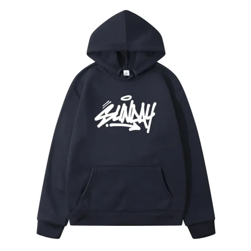 Дизайн письма Осень Чистый Хлопок Мужская Толстовка С Капюшоном Y2k Hoodie Новинка в Толстовках Уличная Одежда Толстовка Harajuku