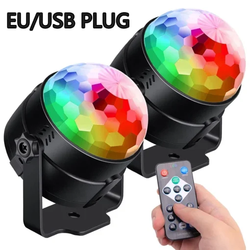 Дискотечная ночная лампа RGB Led