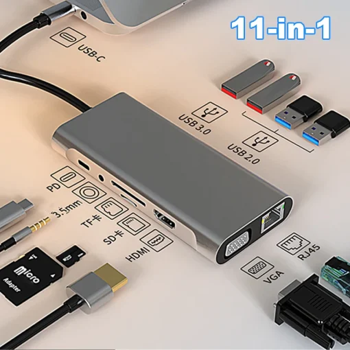 Док-станция USB C для ноутбука и Macbook