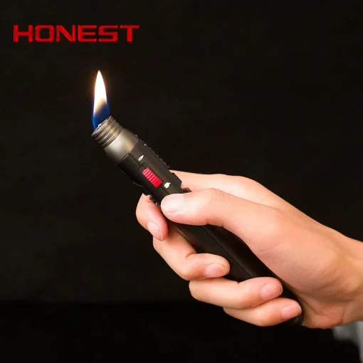 Зажигалка ветрозащитная HONEST с открытым пламенем